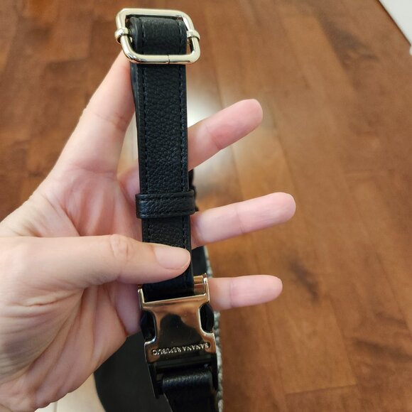 Banana Republic tweed and leather fanny pack belt bag - Picture 6 of 9